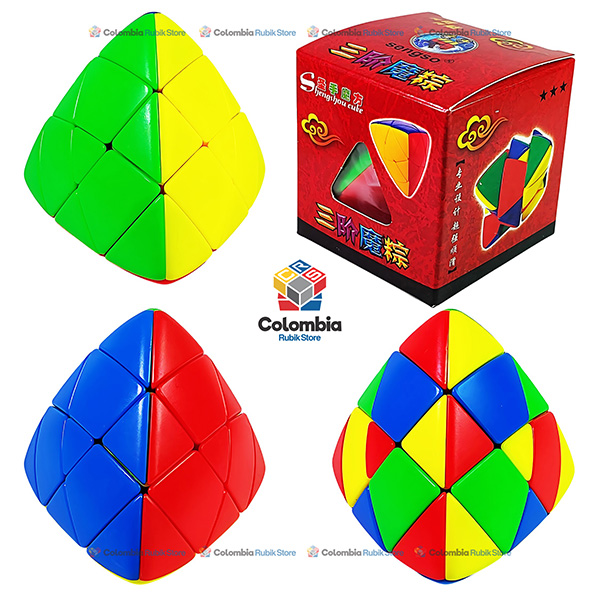 Shengshou Mastermorphix 3x3 Stickerless Colombia Rubik Store