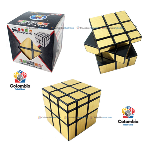 ShengShou Mirror 3x3 Dorado Cubo Rubik ShengShou Mirror 3x3 Dorado