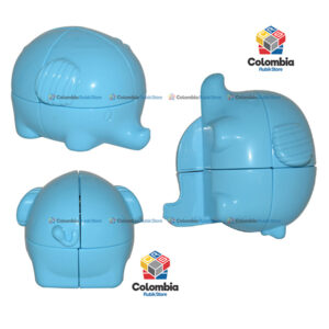 Cubo Rubik YJ Elephant 2x2 Azul