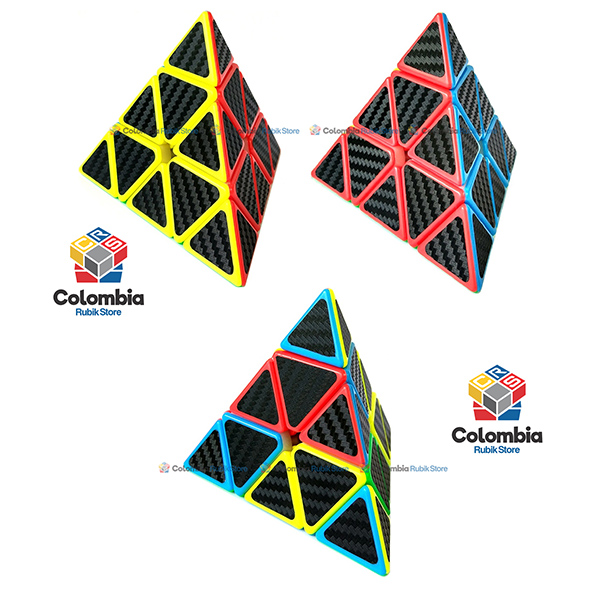 Z-Cube Pyraminx Fibra De Carbono
