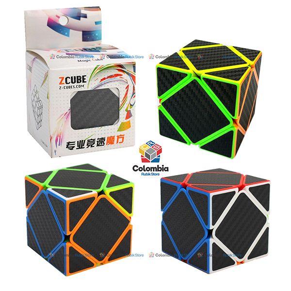 Z-Cube Skewb Fibra De Carbono