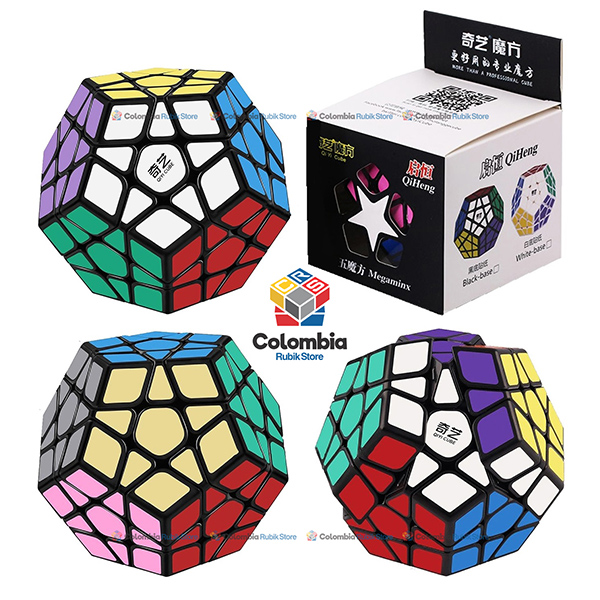 QiYi QiHeng Megaminx Negro