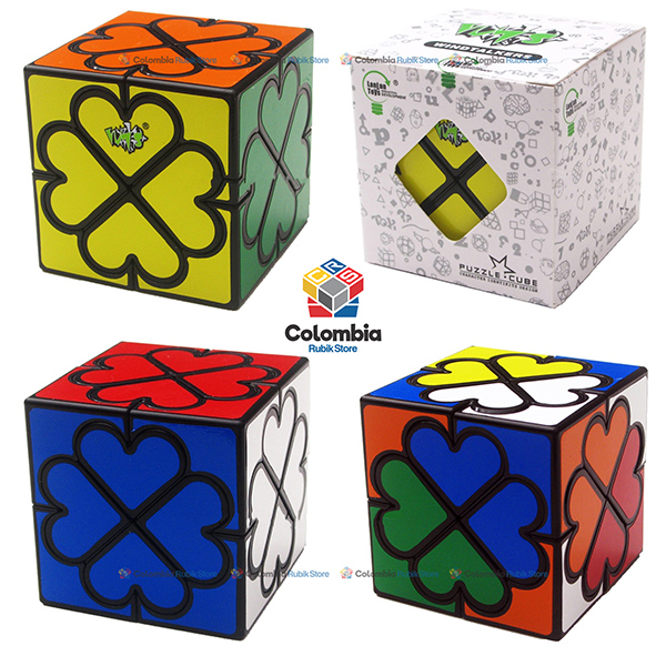 LanLan Heart Copter Negro Cubo Rubik LanLan Heart Copter Negro