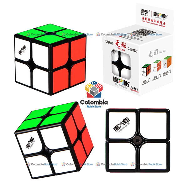 QiYi_WuXia_2x2_Negro Cubo Rubik QiYi WuXia 2x2 Negro