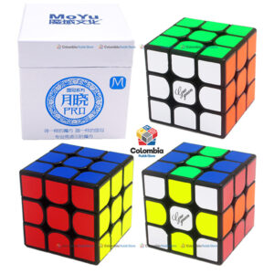 Cubo Rubik GuoGuan YueXiao Pro M 3x3 Negro