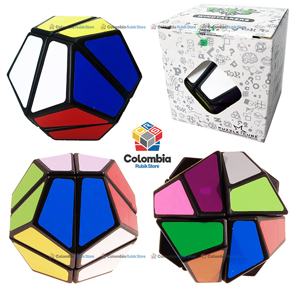 Lanlan Dodecahedron 2x2 Negro Lanlan Dodecahedron 2x2 Negro