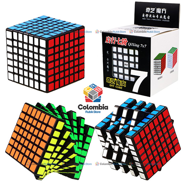 Cubo Rubik QiYi QiXing W 7x7 Negro