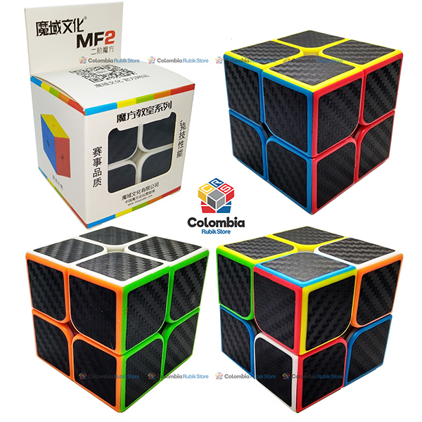 MoFang JiaoShi_2x2_Fibra_de_Carbono MoFang JiaoShi 2x2 Fibra de Carbono