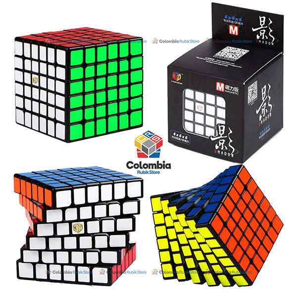 QiYi Shadow M (Magnetico) 6×6 Negro