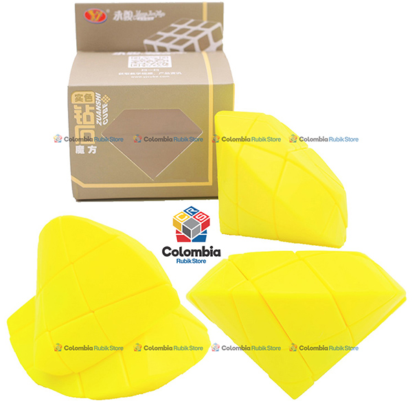 YJ_Diamond_Cube_3x3_Amarillo YJ Diamond 3x3 Amarillo
