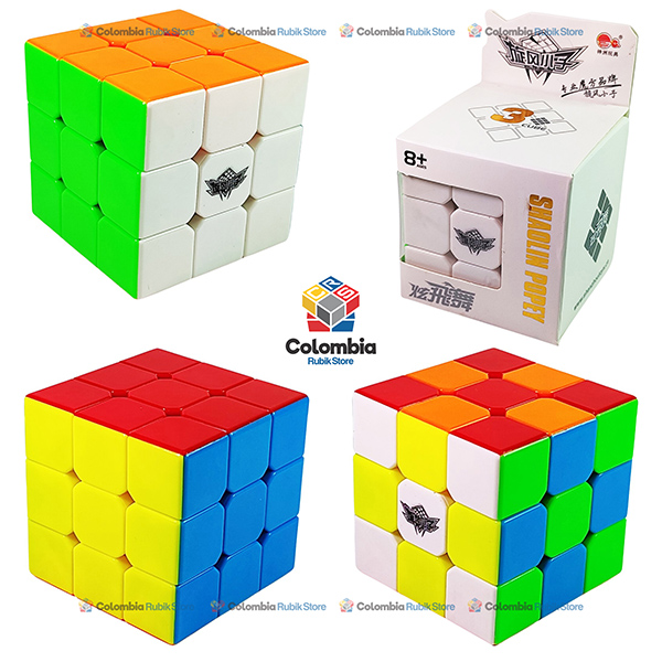 Cyclone Boys FeiTeng 3x3 Stickerless v2 Cubo Rubik Cyclone Boys FeiTeng 3x3 Stickerless