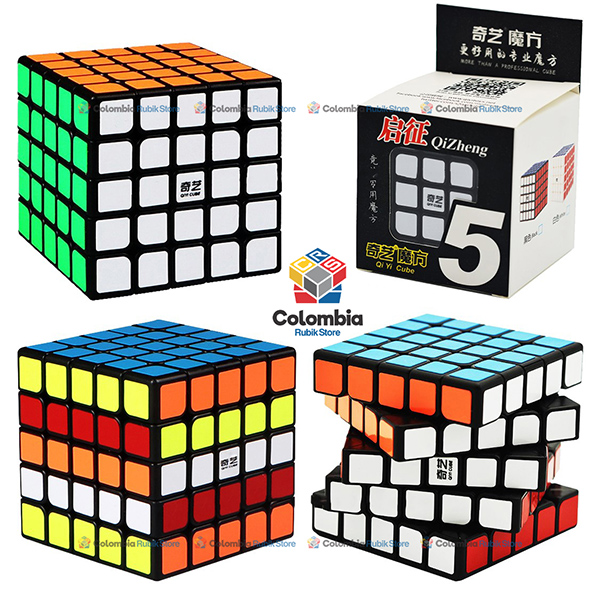 Qiyi_QiZheng_5x5_Negro Cubo Rubik QiYi QiZheng W 5x5 Negro