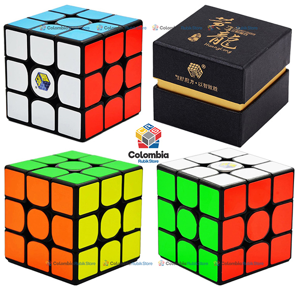 YuXin HuangLong M (Magnetico) 3×3 Negro