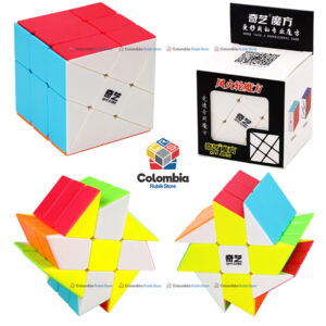 Cubo Rubik QiYi WindMill 3x3 Stickerless
