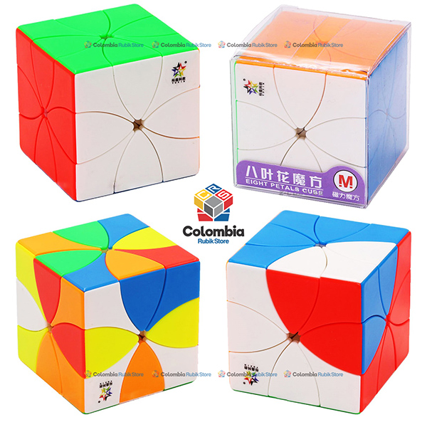 YuXin Eight Petals Cube Magnetico Stickerless