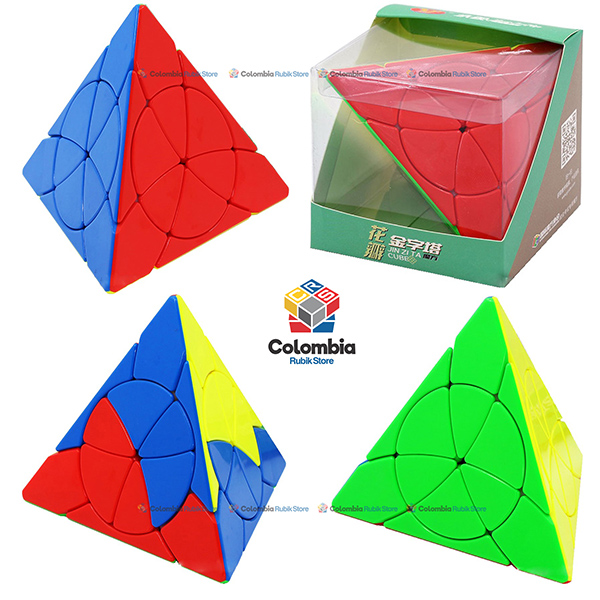 YJ Petal Pyraminx Stickerless