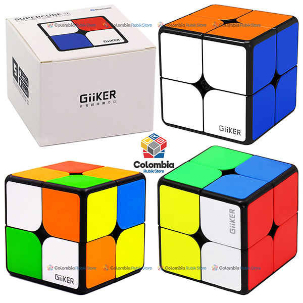 XiaoMi GiiKER Super Cube I2 2x2 Negro Cubo Rubik XiaoMi GiiKER Super Cube I2 2x2 Negro