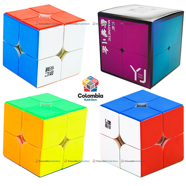 YJ_YuPo_V2_M_2x2_Stickerlesss J YuPo V2 M (Magnetico) 2x2 Stickerless