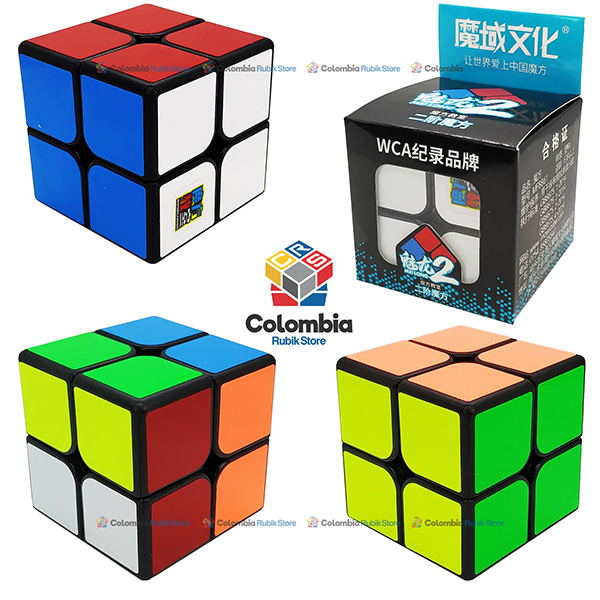 MoFang JiaoShi_MeiLong_2x2_Negro MoFang JiaoShi MeiLong 2x2 Negro