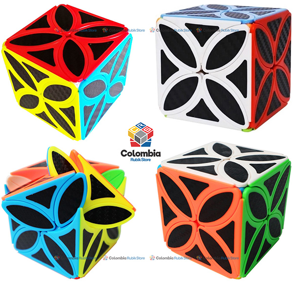 Rubik - LeFun Clover Fibra de Carbono 1 - Colombia Rubik Store