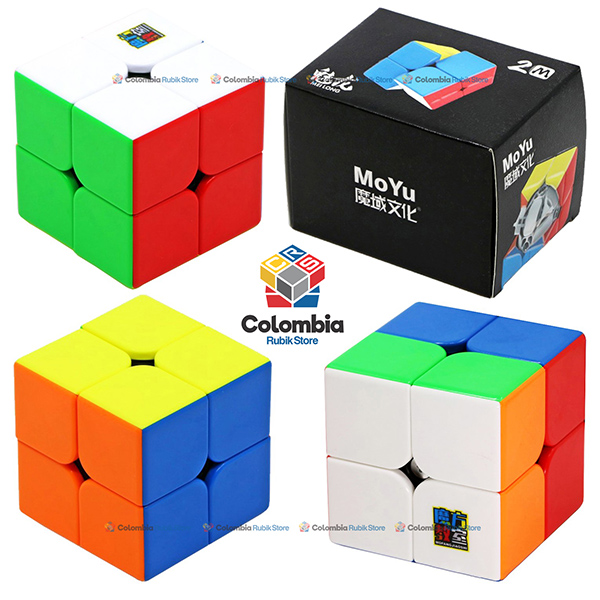 MoFang JiaoShi_MeiLong_M_2x2_Stickerless MoFang JiaoShi MeiLong M (Magnetico) 2x2 Stickerless