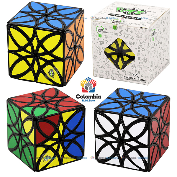 Cubo Rubik Lanlan Butterfly Cube Negro