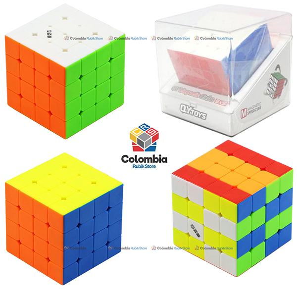 Rubik - QiYi MS Magnetic 4x4 Stickerless 1 - Colombia Rubik Store
