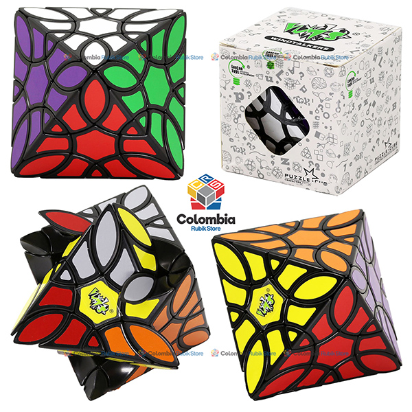 Cubo Rubik LanLan Clover Octahedron Negro Colombia