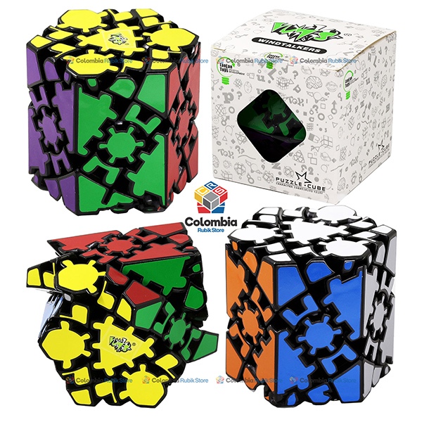 LanLan_Gear_Hexagonal_Prism_Cube_Negro Cubo Rubik LanLan Gear Hexagonal Prism Cube Negro