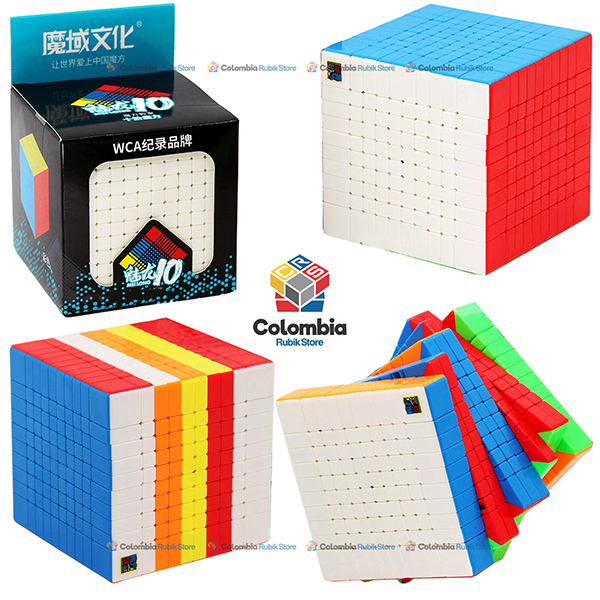 MoFang JiaoShi_MeiLong_10x10_Stickerless MoFang JiaoShi MeiLong 10x10 Stickerless