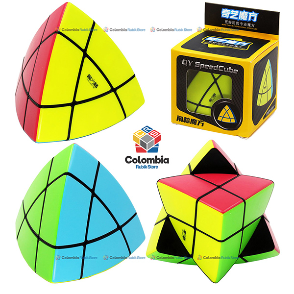 QiYi_Corner_Masthermorphix_Corner_Stickerleess Rubik QiYi Corner Mastermorphix Cube Stickerless - Colombia