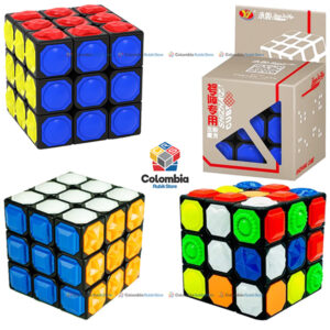 YJ Blind Cube 3x3 Negro