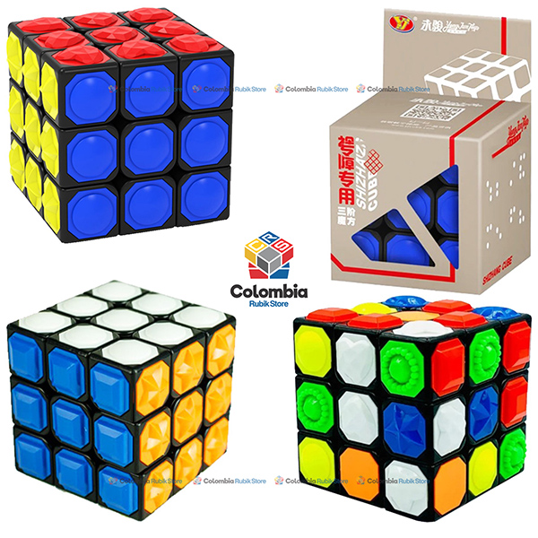 YJ_Blind_Cube_3x3_Negro YJ Blind Cube 3x3 Negro
