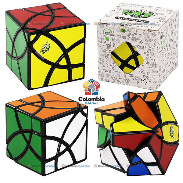 LanLan_WindMill_Cube_Negro Cubo Rubik LanLan Curvy WindMill Cube Negro