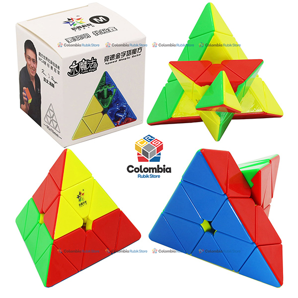 YuXin_Pyraminx_Little_Magic_M_Stickerless YuXin Little Magic Pyraminx M (Magnético) Stickerless
