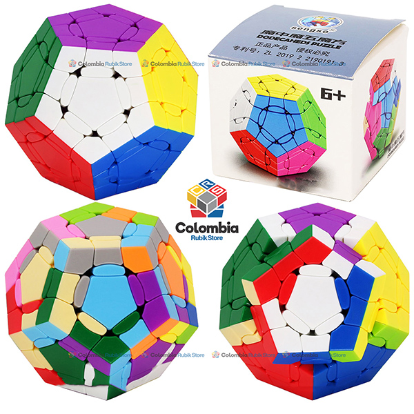 Shengshou Crazy Megaminx 3x3 Stickerless Colombia Rubik Store