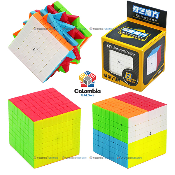 Cubo Rubik RQiYi 8x8 Stickerless -Venta en Colombia