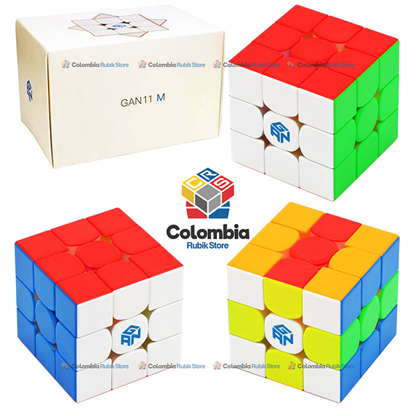 Cubo Rubik GAN11 M (Magnético) 3x3 Stickerless -Colombia