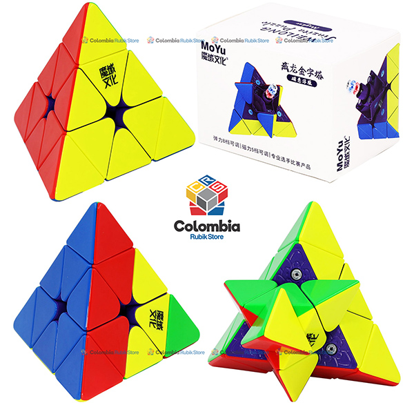 MoYu WeiLong Pyraminx Maglev (Magnético) Stickerless