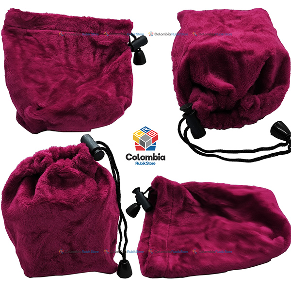 Bolsa_Tela_12x12cm_Rojo Cubo Rubik Bolsa de tela 12 x 12cm Rojo - Colombia