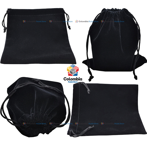 Bolsa_Tela_13x15cm_Negro Rubik Bolsa de Tela 13 x 15cm Negro - Colombia