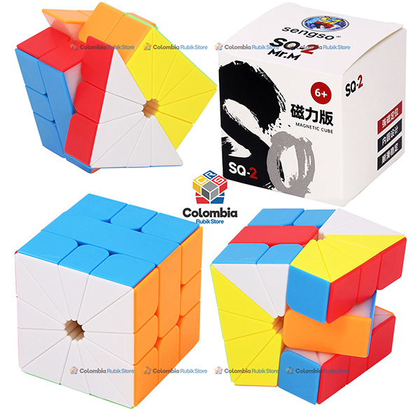 Shengshou Mr M Square 2 Magnético Stickerless Colombia Rubik Store