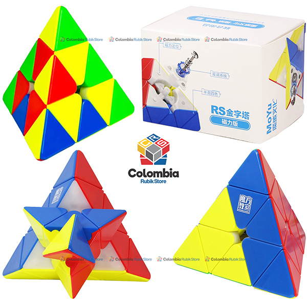 MoFang JiaoShi RS Magnetic Pyraminx by MoYu