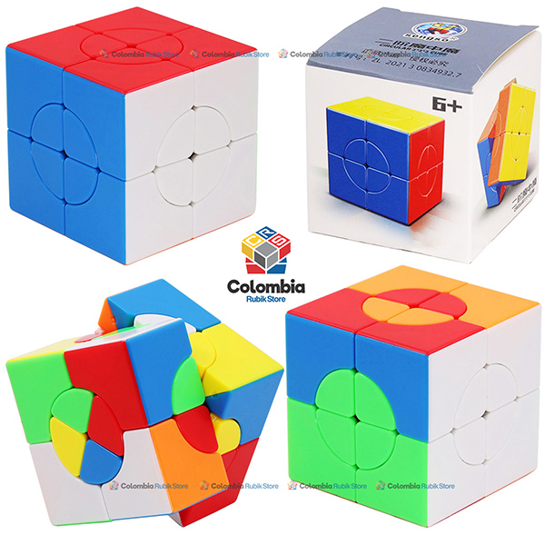 ShengShou_Crazy_2x2_Stickerless Cubo Rubik ShengShou Crazy 2x2 Stickerless, Venta en Colombia