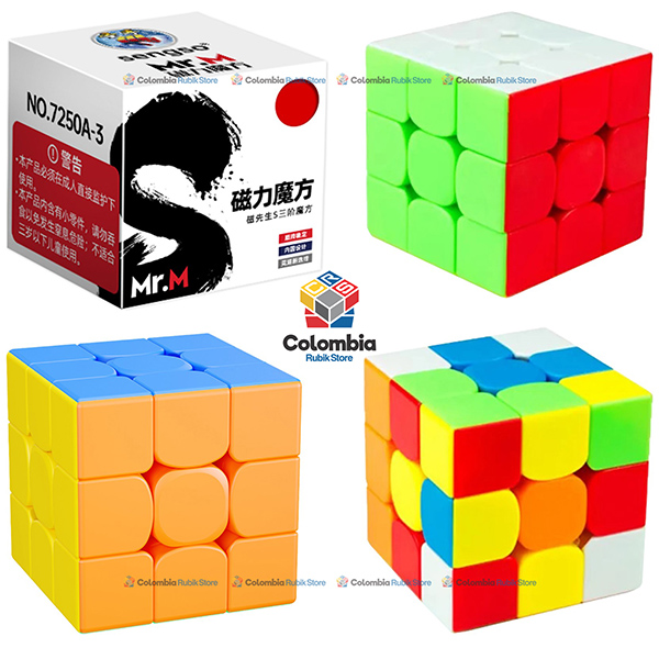 Cubo Mágico Magnético Shengshou Mr.M 3x3x3