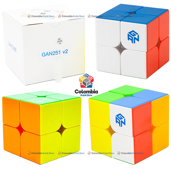 GAN251 V2 2x2 Stickerless GAN251 V2 2x2 Stickerless