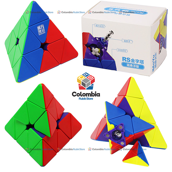 MoFang JiaoShi_RS_Pyraminx_Maglev_Stickerless MoFang JiaoShi RS Pyraminx Maglev (Magnetico) Stickerless