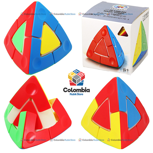 Cubo Rubik ShengShou Magic Tower 2x2 Stickerless