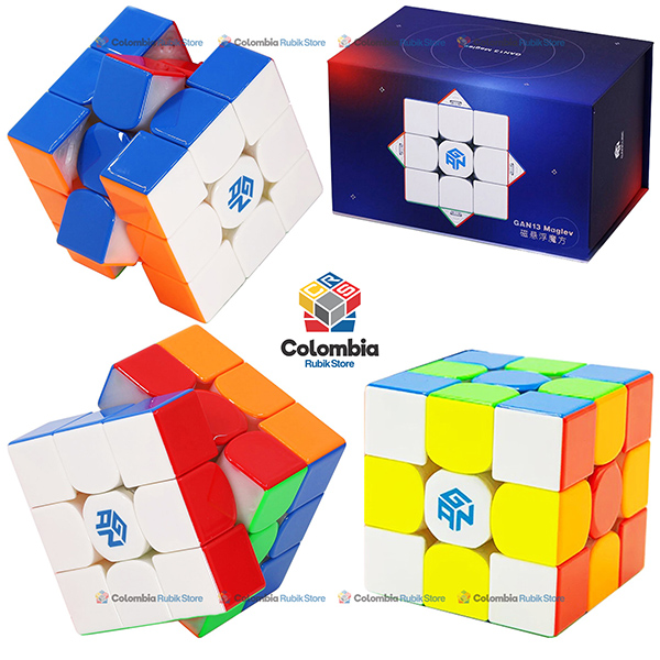 GAN_13_Maglev_UV_3x3_Stickerless Cubo Rubik GAN13 Maglev (Magnético) UV 3x3 Stickerless