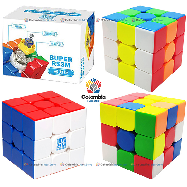 Cubo Rubik : MoFang JiaoShi Super RS3 M (Magnético) 3x3 Stickerless